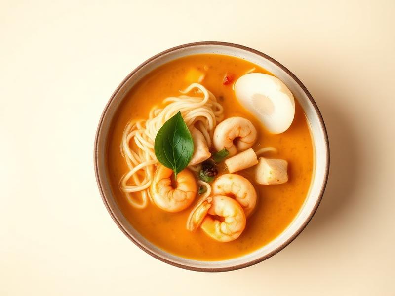 Bowl of laksa